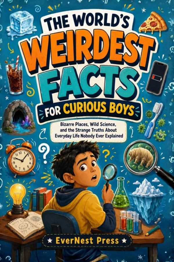 Cover of The World's Weirdest Facts For Curious Boys