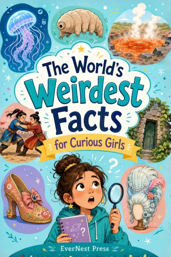 Cover of The World's Weirdest Facts For Curious Girls